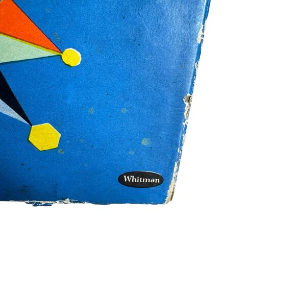 Vintage 1937 Rummy Royal Michigan Game Plastic Table Size Game Sheet Poker Chips - Picture 2 of 7